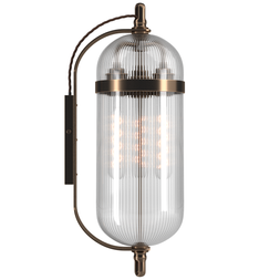 SKINNY RIBBED ASTON WALL LIGHT
