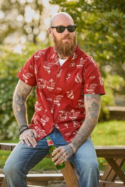 Embroidered Bird Shirt £49