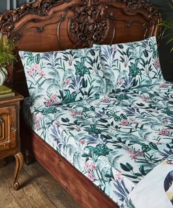 Flamingo Frenzy Cotton Sateen Matching Bedding £15- £35