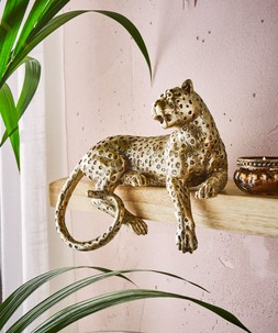 Lounging Leopard Shelf Ornament £28