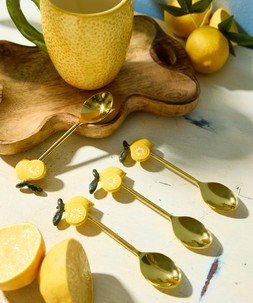 Lovely Lemon Spoons Set Of 4 £25