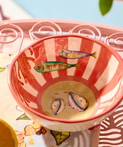 Magnificent Marine Fish Melamime Bowls Set Of 2 £20