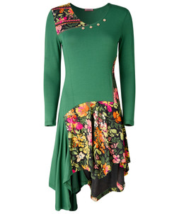 WF727A Fabulous Florals Jersey Tunic Dress £50