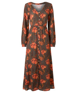 WF769A Eden Button Through Maxi Dress £65