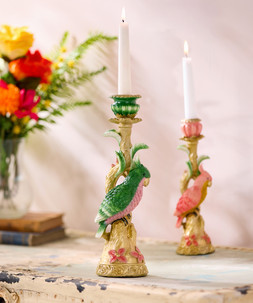 Opulent Bird Candle Holder