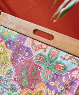 Animals Of India Tile Garden Deck Chair £99