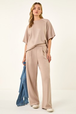 Dusk Soft Wide Leg Stretch Trouser