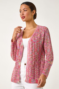 Roman Spacedye Lightweight Knit Cardigan