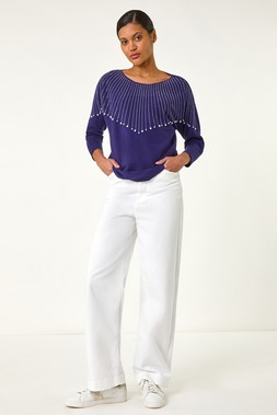 Roman Sunray Shimmer Knit Jumper