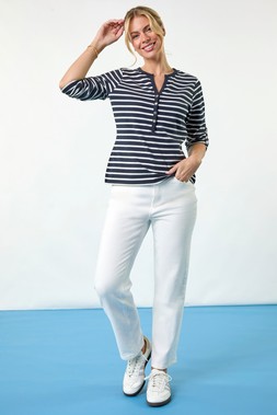 Roman Petite Stretch Straight Leg Jeans