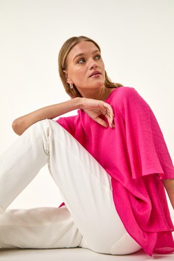Roman Double Layered Tunic Top