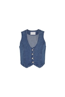 TK Maxx - Denim waistcoat &pound;14.99 (RRP &pound;XX)