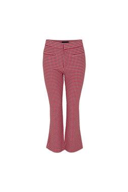 TK Maxx - women - red gingham trousers &pound;9.99 (RRP &pound;XX)
