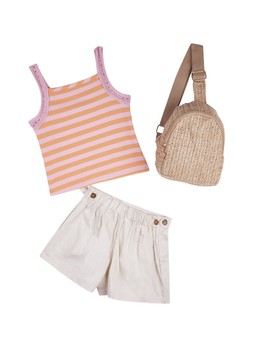 TK Maxx Kids orange stripes top set £10.00 ( RRP £)