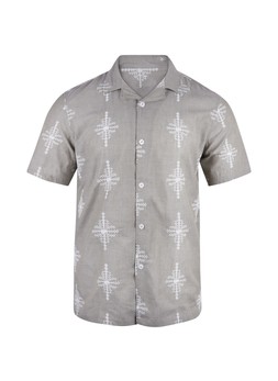 TK Maxx Men grey embroided shirt £24.99 ( RRP £49.99)
