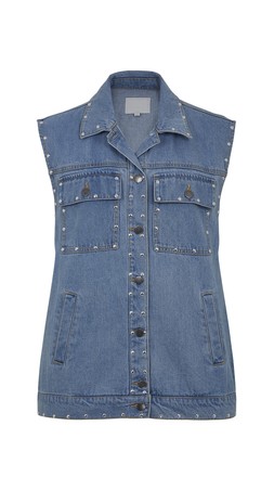 TK Maxx - denim sleeveless jacket &pound;34.99 (RRP &pound;XX)