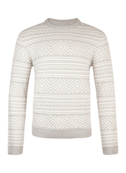 TK Maxx Men grey patterns jumper £29.99 (RRP £80.00)