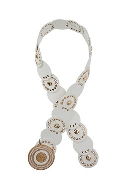 Tk Maxx - White Circle Belt &pound;12.99 (RRP &pound;20.00)