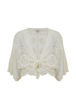 TK Maxx - white embroided top &pound;19.99 (RRP &pound;XX)