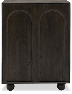 Asher Tall Sideboard, Dark Mango Wood