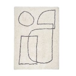 Signe Tufted Rug, Off-White & Grey - 160 X 230cm