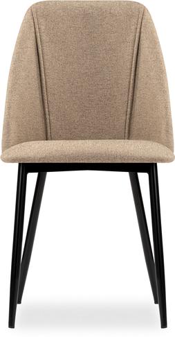 Marco Dining Chair, Latte Sustainable Fabric