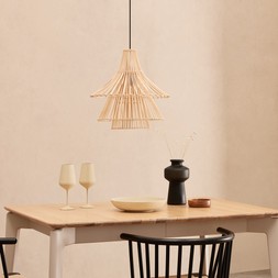 Skylee Ceiling Shade, Rattan