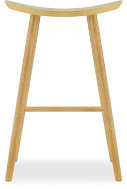 Hatton Wooden Bar Stool, Natural