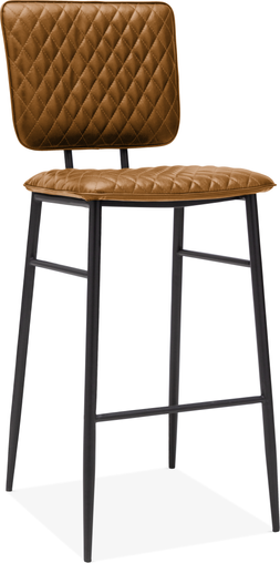 Elgin Metal Bar Stool, Tan