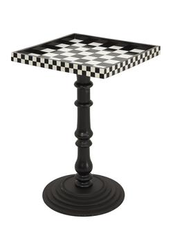 Monochrome Checkers Table