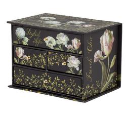 Floral Print Jewellery Box