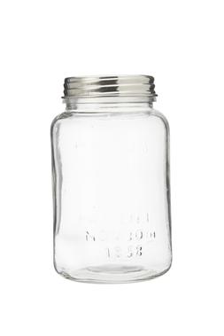 Silver Top Mason Jar