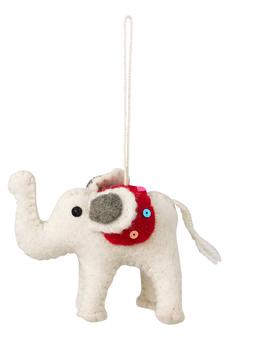 White Elephant Tree Decoration