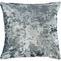 Silver Velvet Cushion
