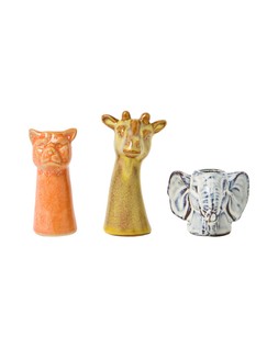 Animal Bud Vase Set of Three £16.50