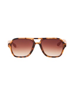 Amber Faux Tortoiseshell Double Bridge Sunglasses £29.50