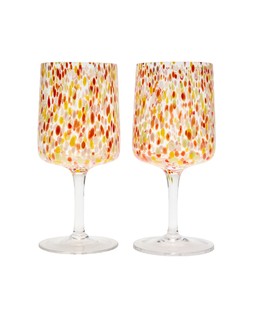 Azul Spot Wine Glasses Set of Two £24.50 €32