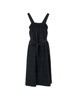 Black Broderie Belted Strappy Midi Dress £85 €115