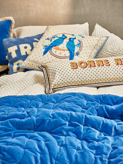 Blue Bird Polka Dot Sham 60x60cm £32.50