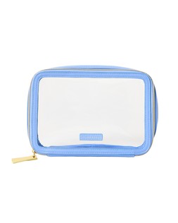 Blue Clear Rectangular Makeup Bag £19.50 €25.50