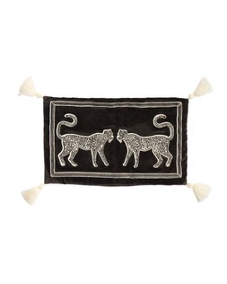 Charcoal & White Cheetah Rectangle Cushion Cover 30x50cm £26.50 €34.50