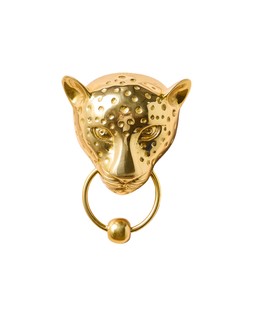 Cheetah Gold Metal Door Knocker £55 1