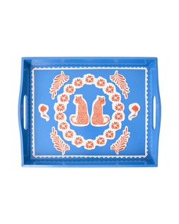 Cheetah Painted Tray £39.50 €52