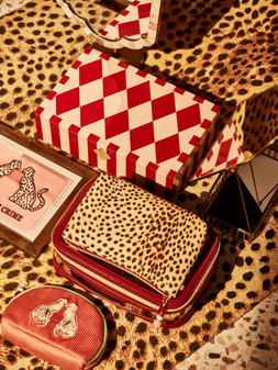 Cheetah Print Washbags Set of Three £35