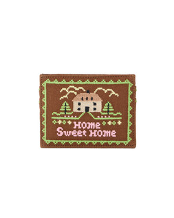 Chocolate Brown Home Sweet Home Card Holder £16