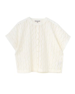 Cream Broderie Boxy Short Sleeve Shirt £60 €78