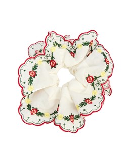 Delphi Floral Embroidered Scrunchie £19.50 €25.50