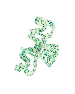 Dora Green Spot Wavy Claw Clip £16.50 €21.50