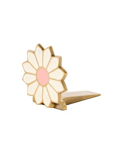 Flower Gold Metal Doorstop £29.50