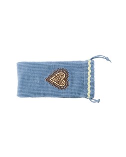 Heart Corduroy Glasses Case £22